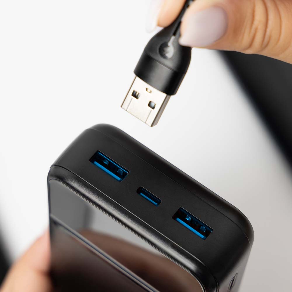 Внешний вид Powerbank PROOVE Illuminator 2 22.5W 20000mAh Black (PBIP20212201)