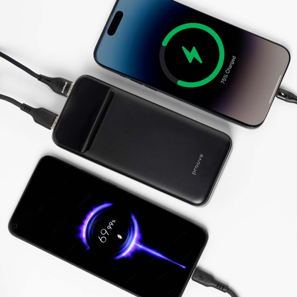 Powerbank PROOVE Illuminator 2 22.5W 10000mAh Black (PBIP10212201) Тип акумулятора Li-Pol