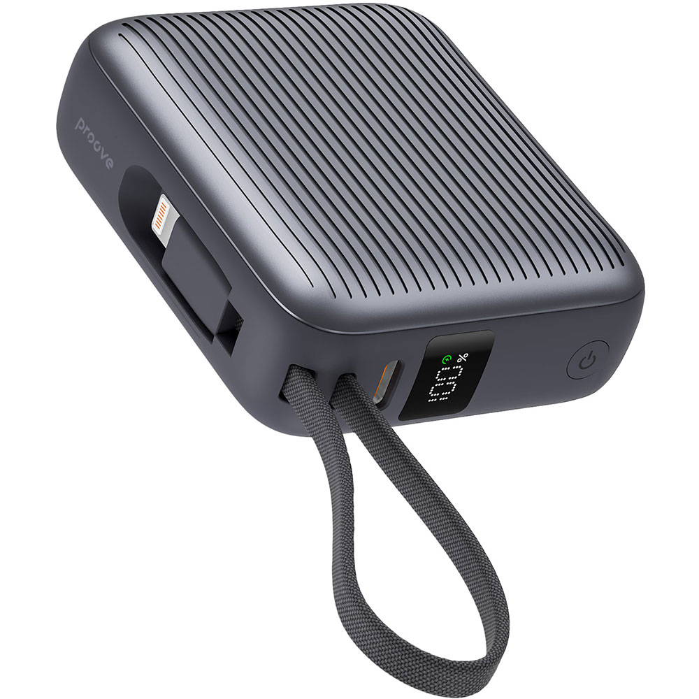 Powerbank PROOVE Moon Rock 10000mAh Gray (PBM122012105) Торгова марка Proove