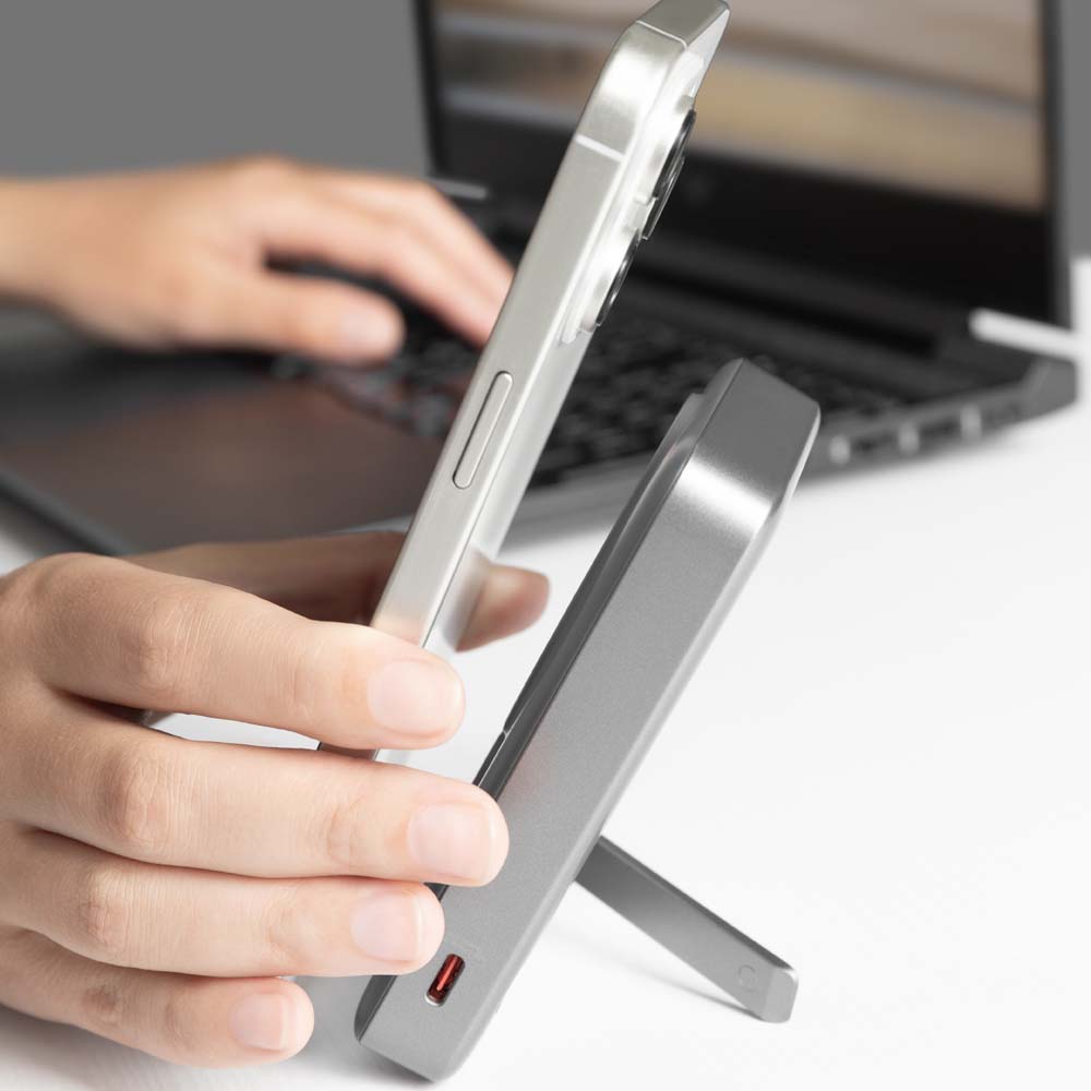 Зовнішній вигляд Powerbank PROOVE OverPower 10000mAh Gray (PBOP35012105)