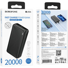Powerbank BOROFONE BJ55A Graceful 20000mAh Black