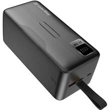 Powerbank COLORWAY 50000 mAh LCD Black (CW-PB500LPC5BK-PDD)