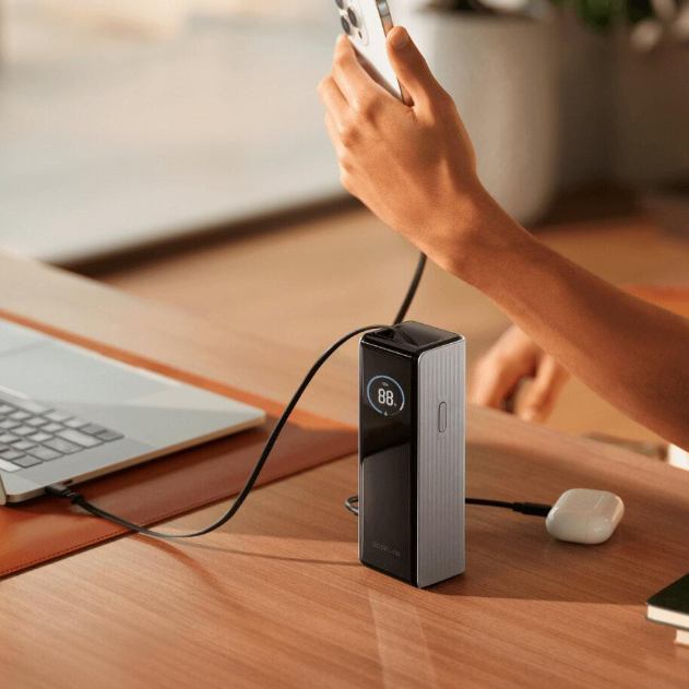 Powerbank ECOFLOW RAPID 25000mAh Silver (EF-RAPID25K100W-S-EU) Ємність 25000