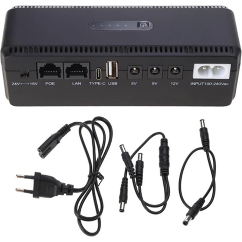 ДБЖ для роутера YEPO Smart DC-UPS 10400mAh DC-5V/9V/12V UA-112485 (6980228112485) Тип для мережевого обладнання