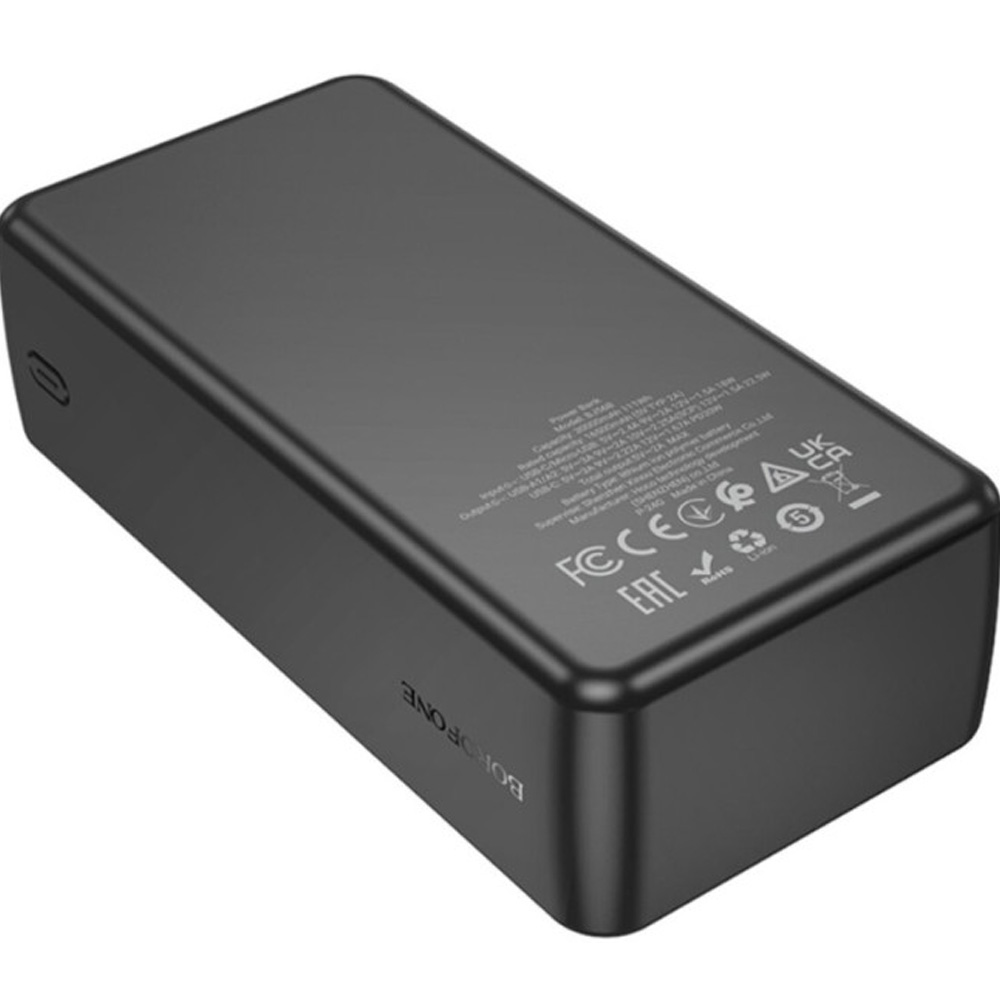 Рowerbank BOROFONE 30000mAh BJ56B Graceful 22.5W+PD20W Black (6941991116445) Торгова марка BOROFONE