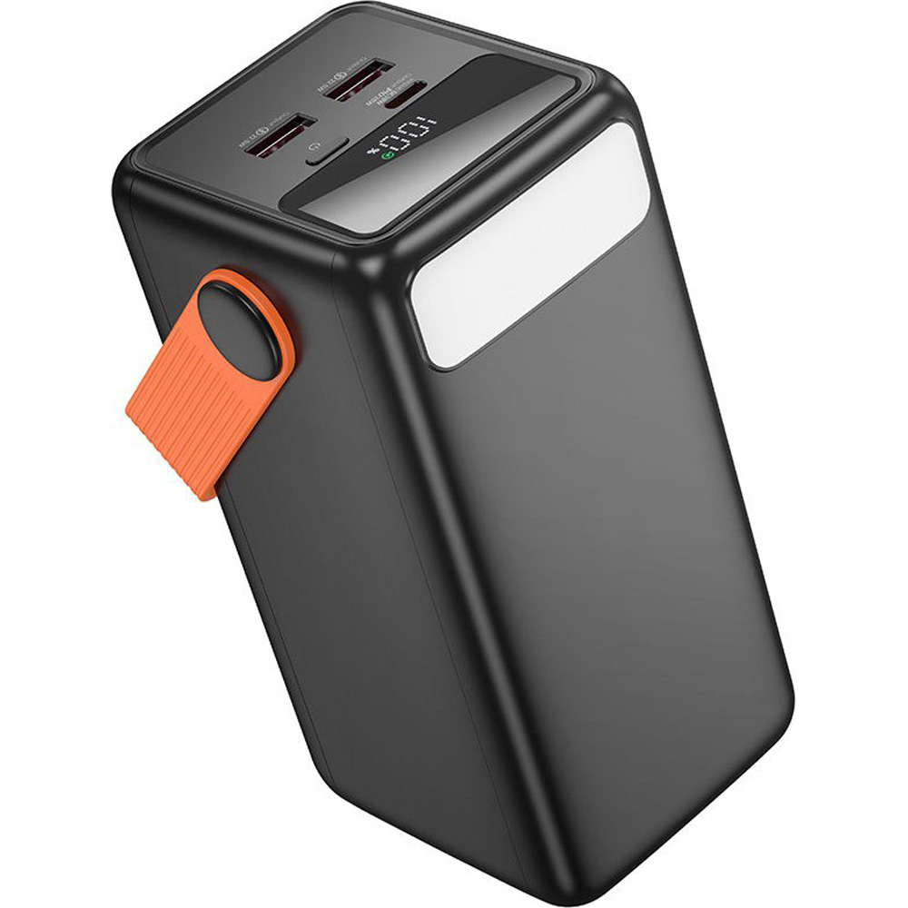 Рowerbank BOROFONE 60000mAh BJ66B Magnifico 22.5W+PD20W Black (6941991115165) Емкость 60000