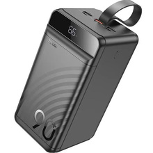 Рowerbank HOCO 90000mAh J123D Element 22.5W+PD20W Black (6942007612104)