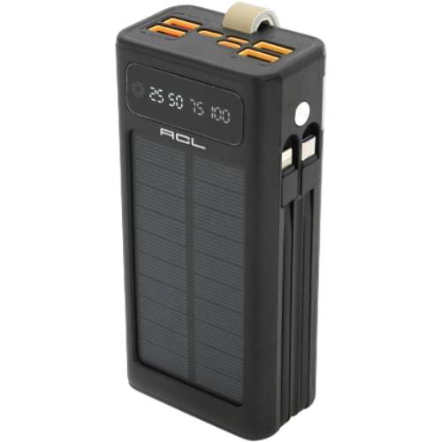 Powerbank ACL Solar 30000mAh Black Box (ACL PW-90B)