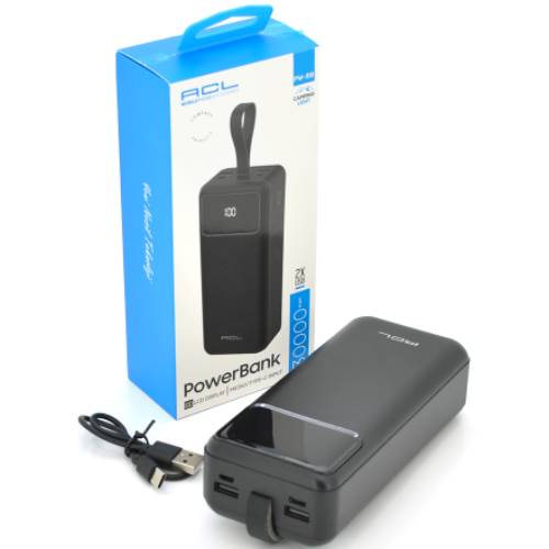 Powerbank ACL 30000mAh Black Box (ACL PW-88) Емкость 30000