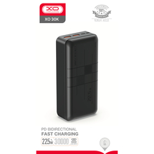 Powerbank XO 30K 30000 mAh 22.5W USB-C Black (XO-30K-225)