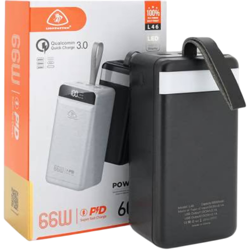 Powerbank LIONPATTON 60000mAh Black Box (LIONPATTON L46) Емкость 60000