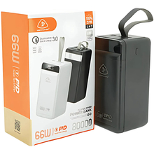 Powerbank LIONPATTON 80000mAh QC3.0 Black Box (LIONPATTON L47)