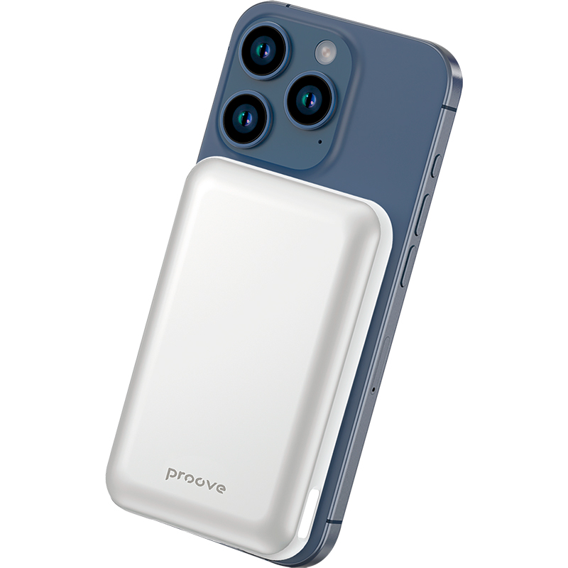 Powerbank PROOVE Vibe Energy Plus 22.5W 10000 mAh Silver/White (PBVE15012206) Powerbank PROOVE Vibe Energy Plus 22.5W 10000 mAh Silver/White (PBVE15012206) Торгова марка Proove