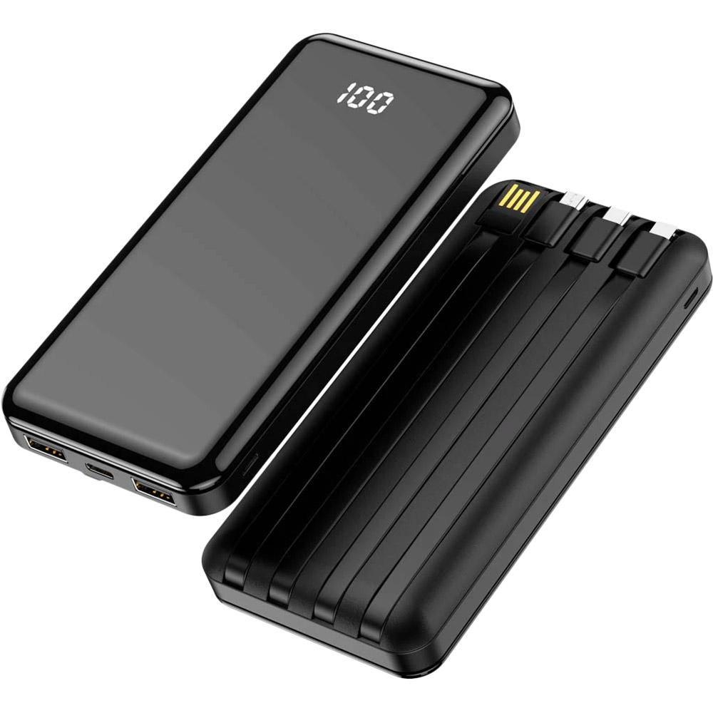 Powerbank FOREVER TB-411 ALLin1 10000mAh USB-C + Lightning + microUSB Black (1283126565083) Powerbank FOREVER TB-411 ALLin1 10000mAh USB-C + Lightning + microUSB Black (1283126565083) Емкость 10000