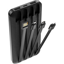 Powerbank FOREVER TB-411 ALLin1 10000mAh USB-C + Lightning + microUSB Black (1283126565083) Powerbank FOREVER TB-411 ALLin1 10000mAh USB-C + Lightning + microUSB Black (1283126565083)