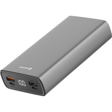 Powerbank SWISSTEN ALUMINUM 20000mAh Grey (8595217479852)