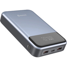 Powerbank SWISSTEN For Laptop 20000mAh 100W PD Black/Silver (8595217483781)