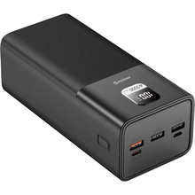 Powerbank SWISSTEN For Laptop 40000mAh 100W PD Black (8595217481275)