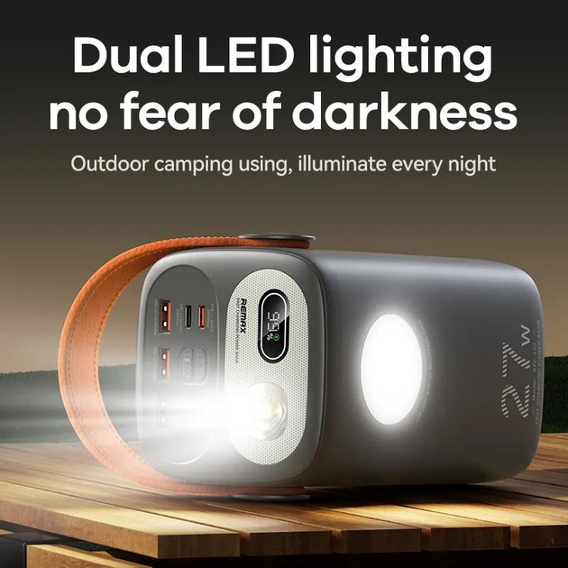 Заказать Powerbank REMAX RPP-123 60000 mAh Gray