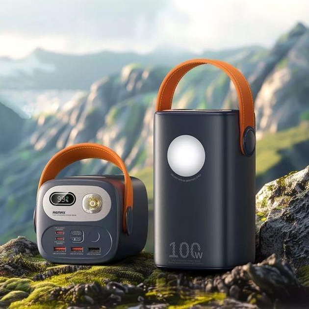 Заказать Powerbank REMAX RPP-100 60000mAh Blue LCD