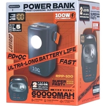 Powerbank REMAX RPP-100 60000mAh Blue LCD