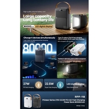 Powerbank REMAX RPP-118 80000mAh Black