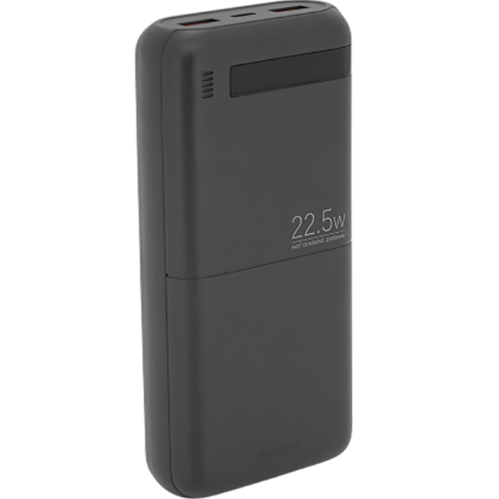 Powerbank REMAX 20000mAh PD 20W+QC 22.5W Black (RPP-72)