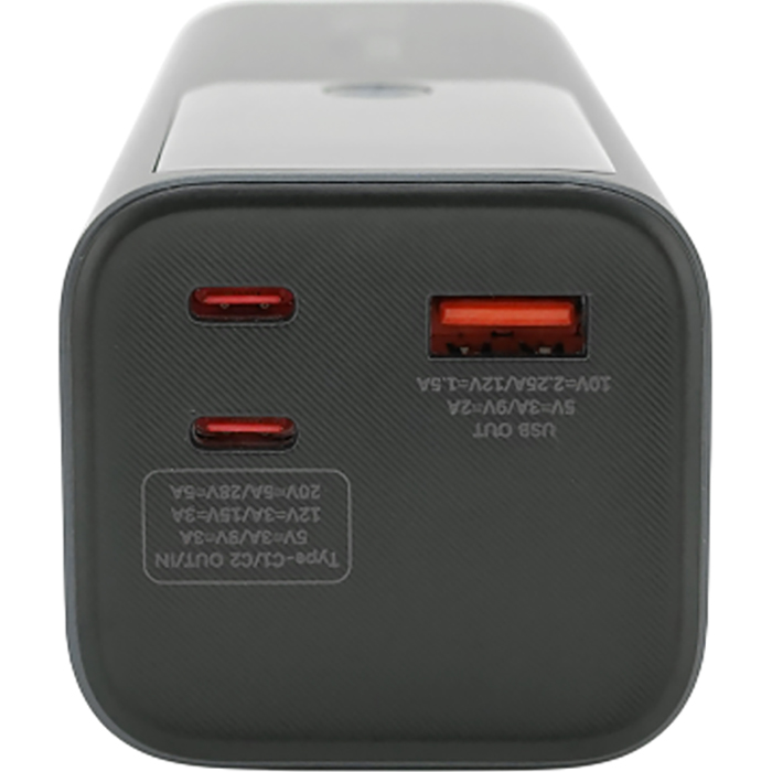 Powerbank REMAX 25200mAh PD 140W+QC 22.5W Blue (RPP-662) Вхідний роз'єм USB Type-A, USB Type-C 