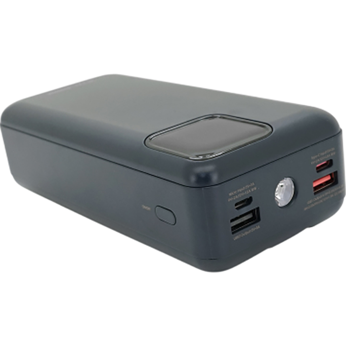 Powerbank REMAX 30000mAh USB+Type-C + Lighting+Type-C 22.5W Black (RPP-550) Тип акумулятора Li-Pol