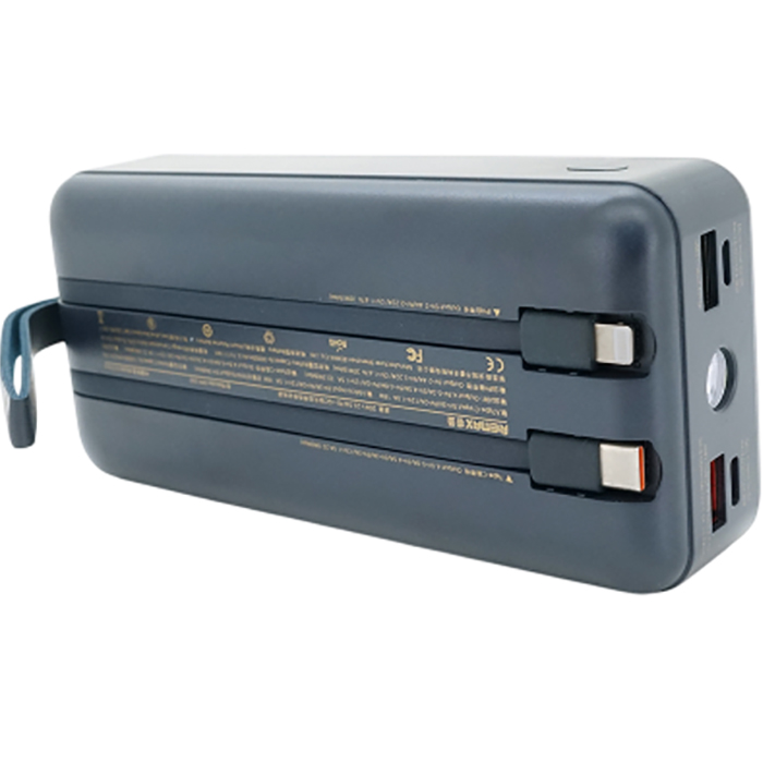 Powerbank REMAX 30000mAh USB+Type-C + Lighting+Type-C 22.5W Black (RPP-550) Ємність 30000
