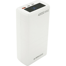 Powerbank REMAX 40000mAh 65W QC+PD USB+Type-C White (RPP-310)