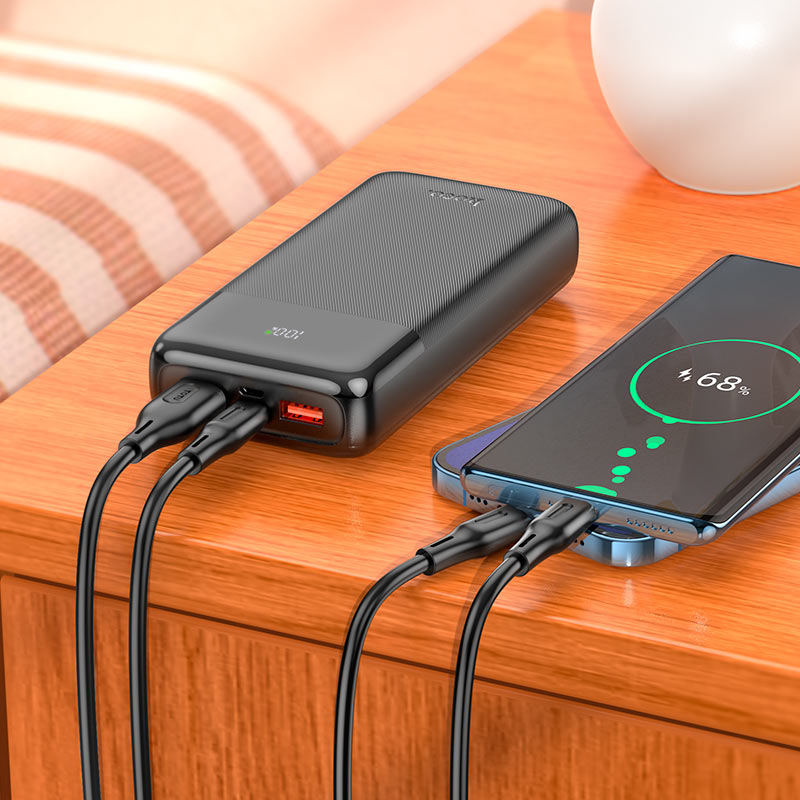 Зовнішній вигляд Powerbank HOCO J121A 20000mAh Black