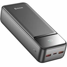 Powerbank SWISSTEN 30000 mAh POWER LINE II 22.5 Вт PD Black (8595217490635)