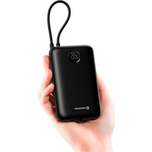 Powerbank SWISSTEN Voltbox 30000 mAh 35W PD Black (8595217490574)