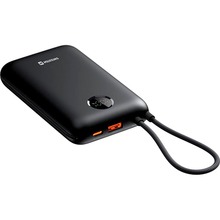 Powerbank SWISSTEN Voltbox 30000 mAh 35W PD Black (8595217490574)
