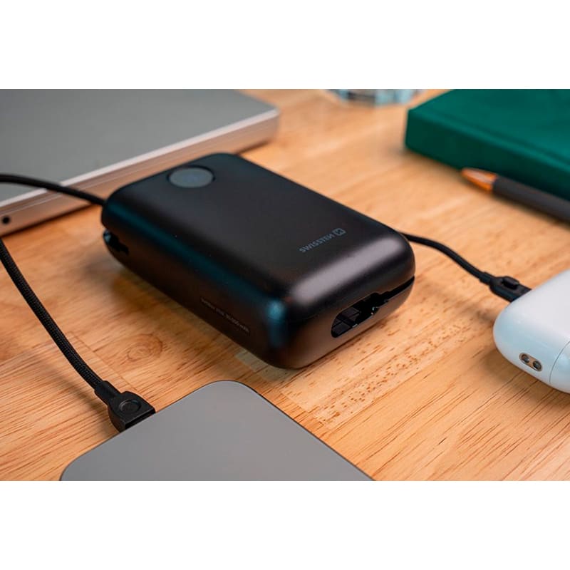 Покупка Powerbank SWISSTEN Voltbox 30000 mAh 35W PD Black (8595217490574)