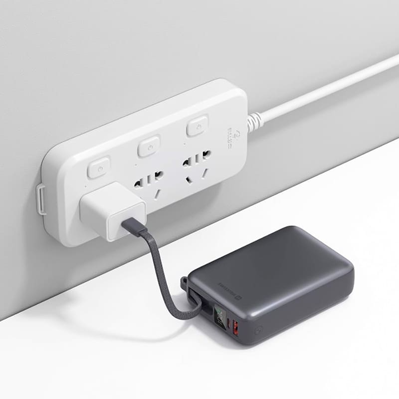 Powerbank SWISSTEN 20000 mAh 45W Grey (8595217490833) Емкость 20000