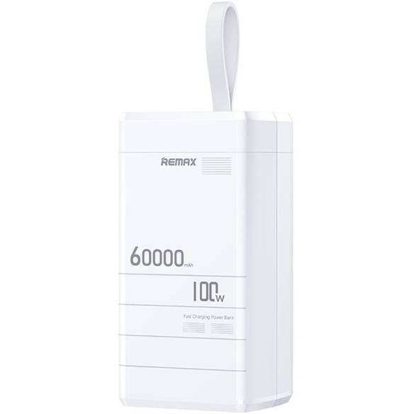 Powerbank REMAX 60000mAh PD 100W+QC 22.5W White (RPP-650)