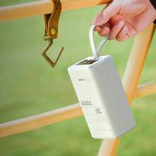 Powerbank REMAX 60000mAh PD 100W+QC 22.5W White (RPP-650)