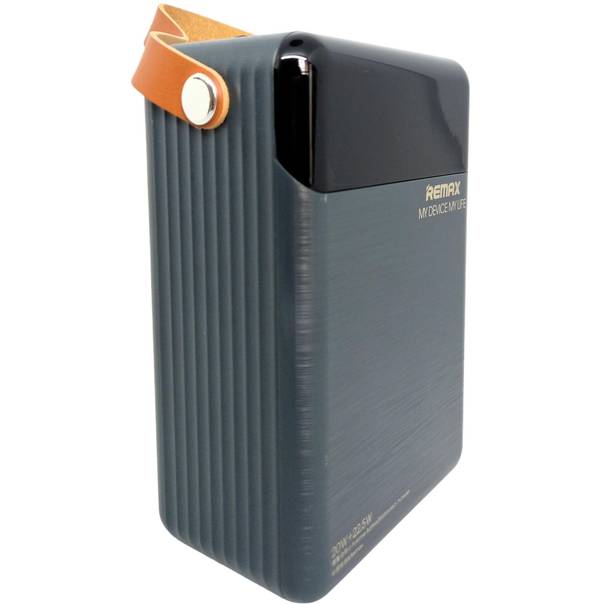 Powerbank REMAX 80000mAh 3USB+Type-C+Lighting 20W Black (RPP-566)