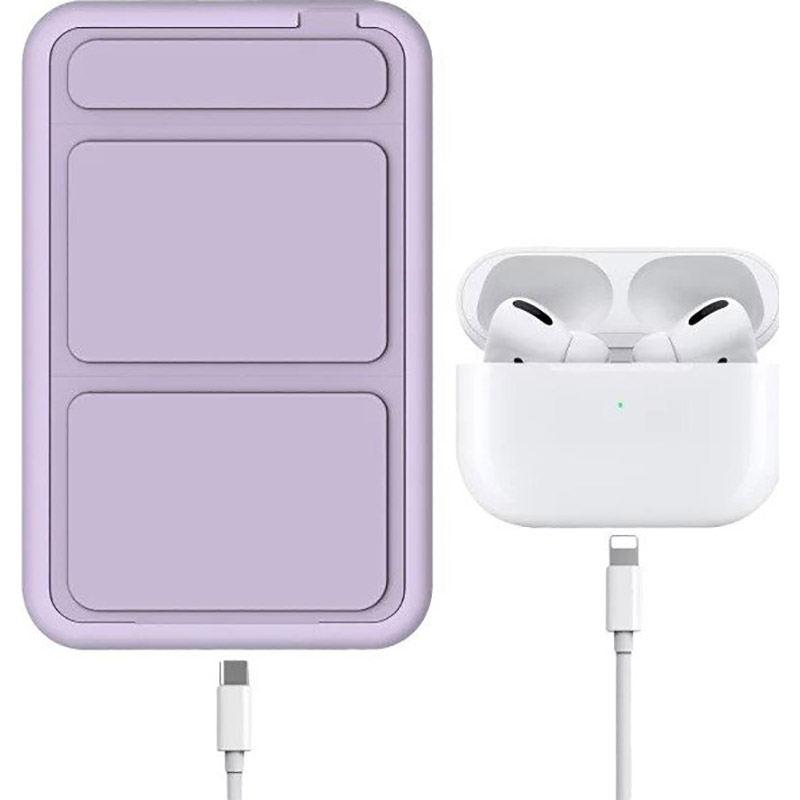 Powerbank PROOVE Hyperion 20W 10000mAh 2025 Purple (PBHN15020009) Входной разъем USB Type-C