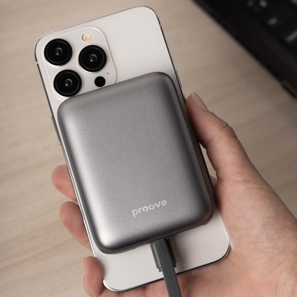 Фото Powerbank PROOVE Neutron 22.5W 10000mAh Gray (PBNE22022203)