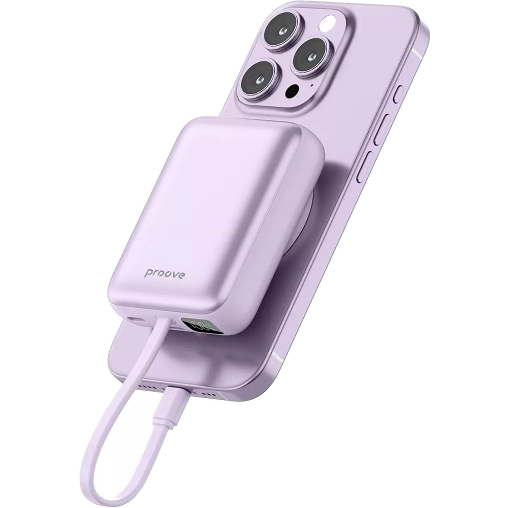 Powerbank PROOVE Neutron 22.5W 10000mAh Purple (PBNE22022209) Ємність 10000