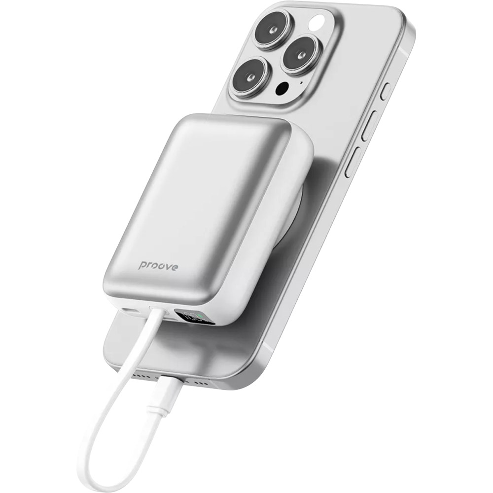 Powerbank PROOVE Neutron 22.5W 10000mAh Silver / White (PBNE22022206) Торговая марка Proove