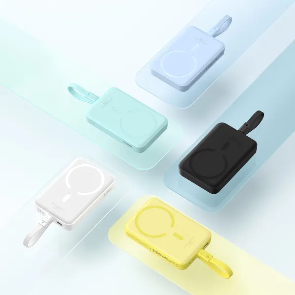 В интернет магазине Powerbank BASEUS Magnetic Mini 30W 10000mAh Yellow (P1002210BY23-00)