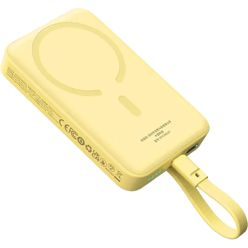 Powerbank BASEUS Magnetic Mini 30W 10000mAh Yellow (P1002210BY23-00) Емкость 10000