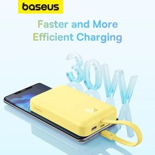 Powerbank BASEUS Magnetic Mini 30W 10000mAh Yellow (P1002210BY23-00)