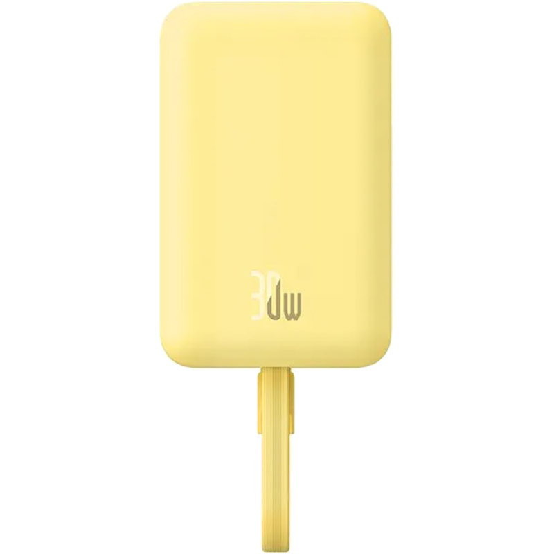 Powerbank BASEUS Magnetic Mini 30W 10000mAh Yellow (P1002210BY23-00)