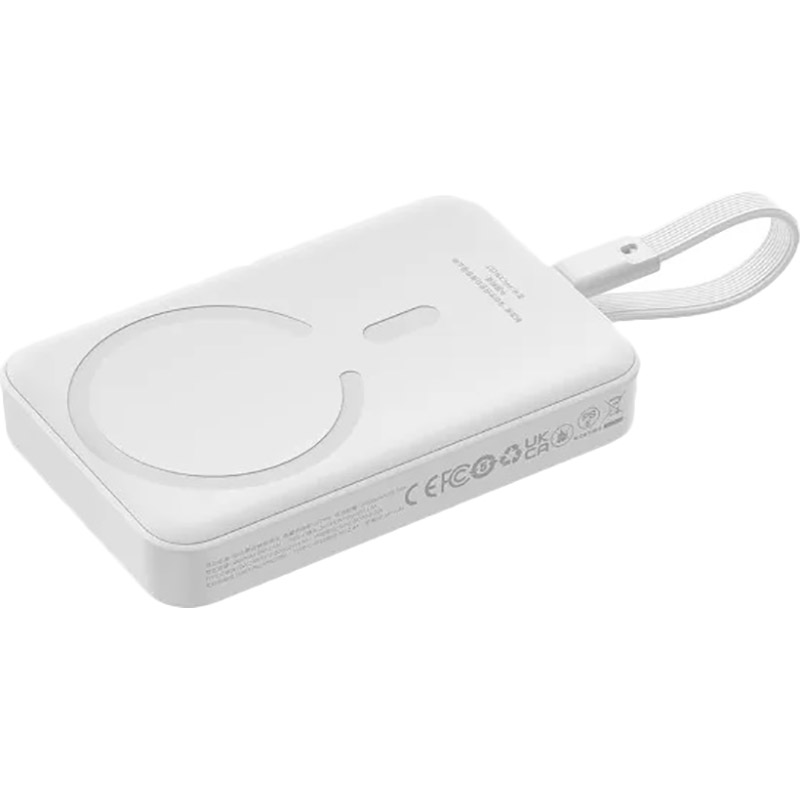 Powerbank BASEUS Magnetic Mini 30W 10000mAh White (P1002210B223-00) Тип аккумулятора Li-Pol