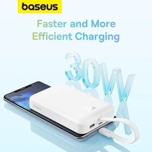 Powerbank BASEUS Magnetic Mini 30W 10000mAh White (P1002210B223-00)